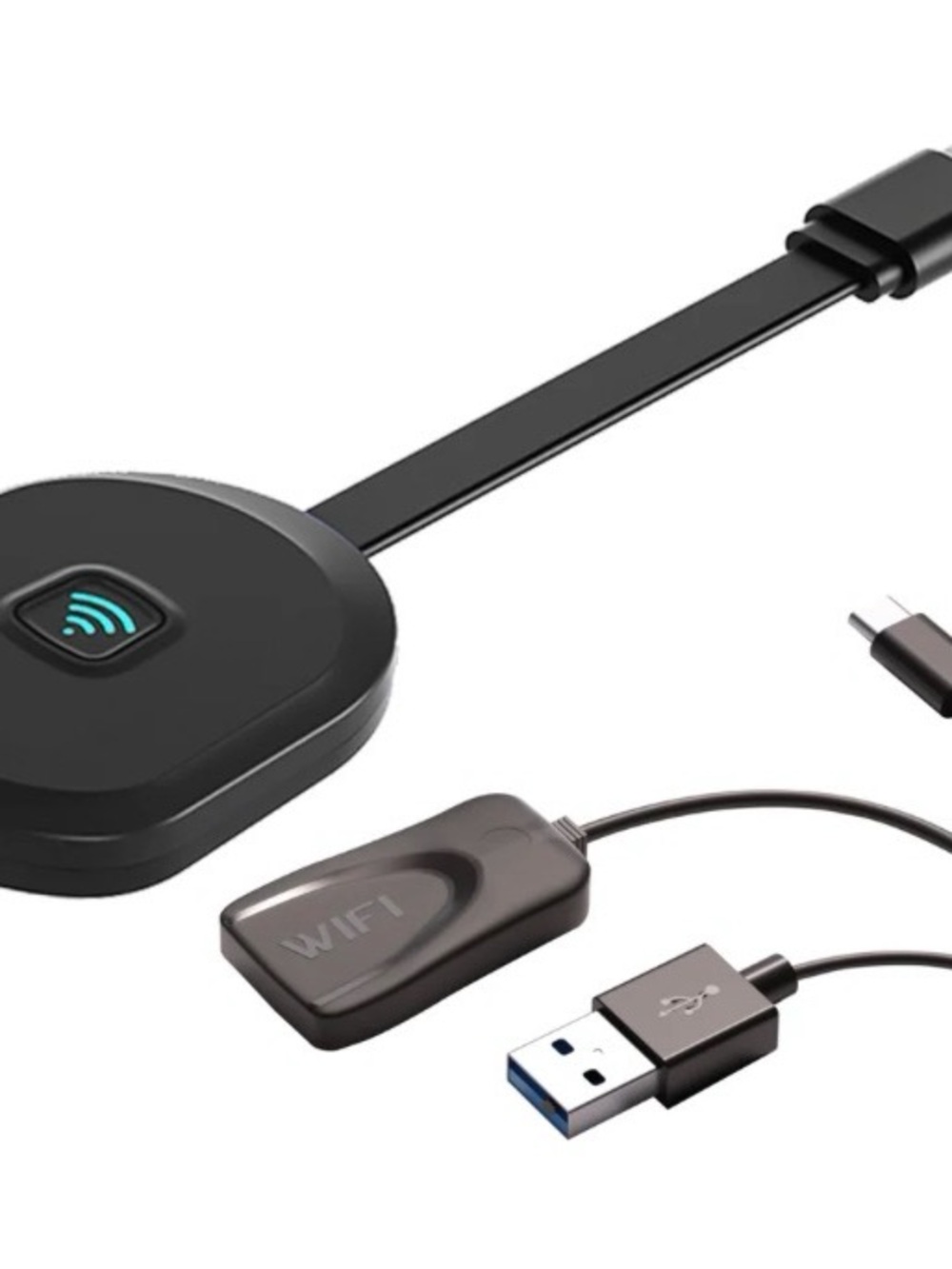 4K Wireless Display Adapter Dongle, Screen Mirroring for i-Phone i-Pad Android